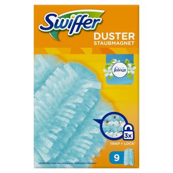 Swiffer Duster, Recharges x18 Mega Pack, Plumeau Attrape Poussière Pour  Maison