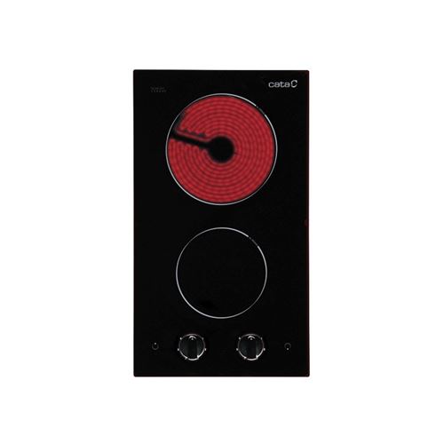 Plaques vitro-céramiques cata 202673 3000w 30 cm noir