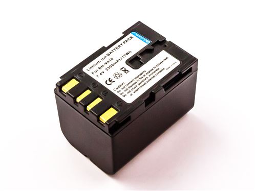 Battery similar JVC BN-V416, Li-ion, 7,4V, 2300mAh, 17,0Wh