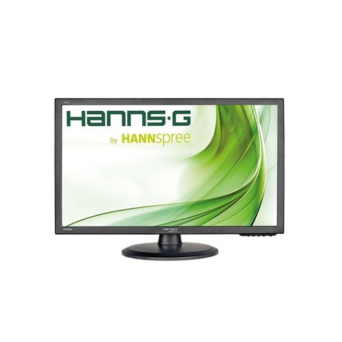 HANNS.G HS278UPB - HS Series - LED-monitor - 27 - 1920 x 1080 WUXGA @ 60 Hz - 300 cd/m² - 1000:1 - 5 ms - HDMI, VGA, DisplayPort - luidsprekers - zwart, zwarte textuur