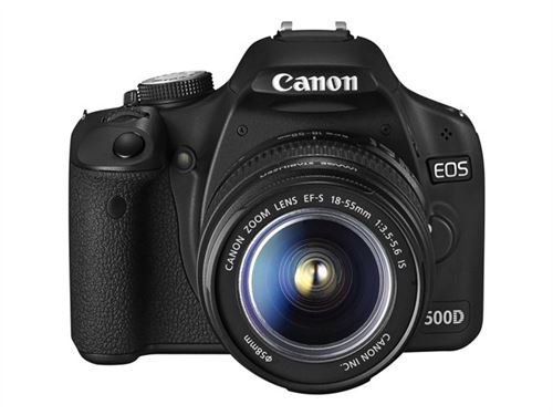 Canon EOS 500D - Appareil photo numérique - Reflex - 15.1 MP - APS-C - 1080p - corps uniquement