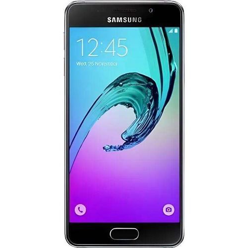 Samsung Galaxy A3 (2016) - 4G smartphone - RAM 1.5 Go / Mémoire interne 16 Go - microSD slot - écran OEL - 4.7 - 1280 x 720 pixels - rear camera 13 MP - front camera 5 MP - noir