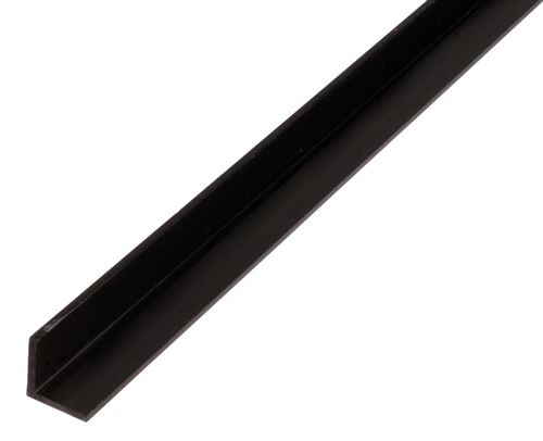 GAH Alberts 479039 Cornière Plastique Noir 1000 x 20 x 20 mm