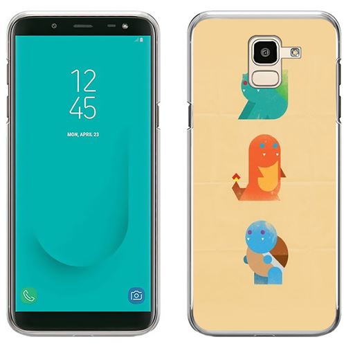 Coque pour Samsung Galaxy J6 -  Pokemon Abstrait