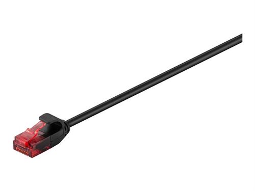 Câble réseau RJ45 U/UTP Cat. 6 Slim - 1 m