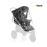 Hauck l'habillage pluie pour poussette shopper et 3 roues protections contre les intempéries, transparant_0