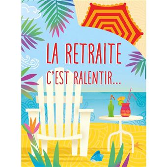 Carte Depart Retraite Plage Draeger Paris Calendrier Planning Et Ephemeride Achat Prix Fnac