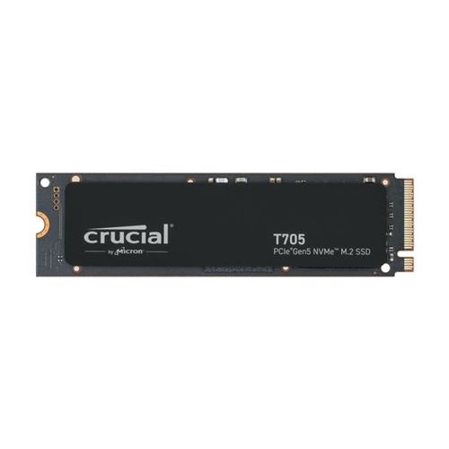 Crucial T705 - SSD - chiffré - 2 To - interne - M.2 2280 - PCI Express 5.0 (NVMe) - TCG Opal Encryption 2.01