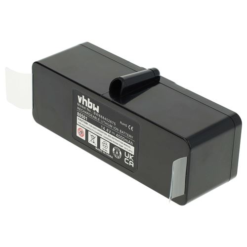 vhbw Li-Ion batterie 4000mAh (21.6V) pour aspirateur robots