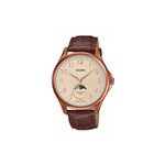 Montre quartz analogique Casio MTP-M110RL phase de lune cuir brun