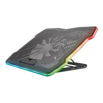 GXT 1126 AURA Support de refroidissement pour ordinateur portable a eclairage RVB multicolore