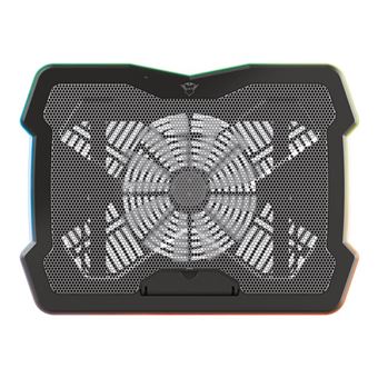 GXT 1126 AURA Support de refroidissement pour ordinateur portable a eclairage RVB multicolore