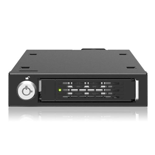 Rack De Stockage Icy Dock Tougharmor Mb601V5K-B - Industriel - Baie 3,5 Pouces - SSD 2,5 Pouces U.2/U.3 Nvme M.2 - Slimsas