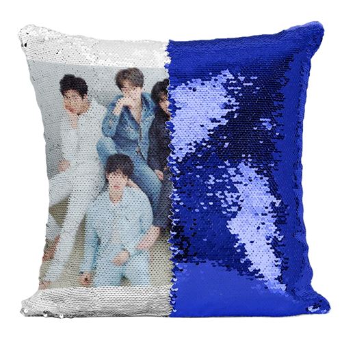 Bts shop sequin pillow