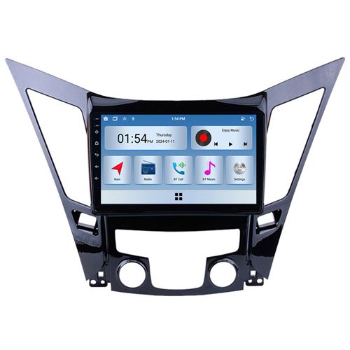 Autoradio RoverOne® Bluetooth CarPlay 2 Din 6Go RAM 128Go ROM pour Hyundai Sonata 6 YF 2009-2014