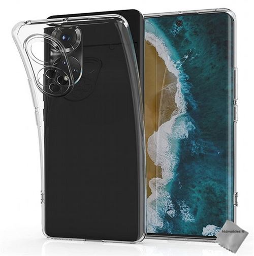 Housse etui coque gel Huawei Honor 50 5G / Nova 9 + film ecran - TRANSPARENT TPU - htdmobiles