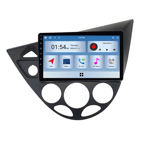 Autoradio RoverOne® Bluetooth CarPlay 2 Din 6Go RAM 128Go ROM pour Ford Fiesta 1995-2001 Focus MK1 1998-2004
