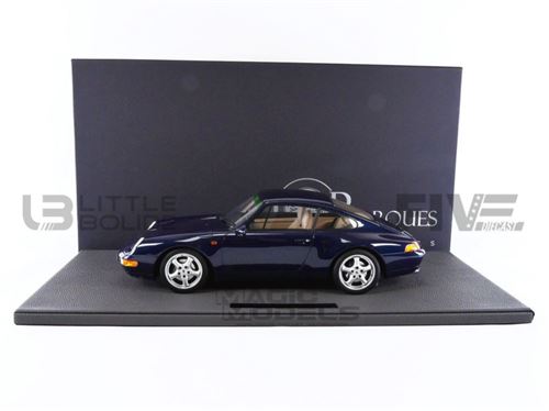 Voiture Miniature de Collection TOP MARQUES COLLECTIBLES 1-12 - PORSCHE 911 / 993 Carrera - 1994 - Blue - TM12-18C