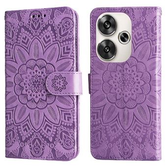 Coque Portefeuille En Cuir PU Pour Xiaomi POCO F6 Pro - Avec Fentes Cartes, Support Et Fermeture Magnétique