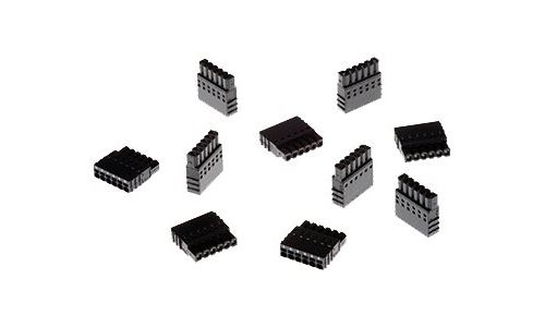 AXIS Connector A 6-pin 2.5 Straight - Connecteur de caméra (pack de 10) - pour AXIS P1385-E, Q1656-BE, Q1656-BLE