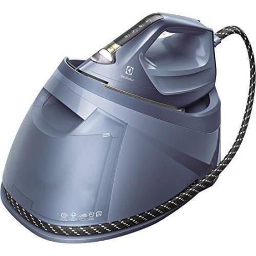 Fer à Repasser Electrolux Renew 800 E8ST1-6DBM 910 013 384 2400W 1.2L 430g/min Fonction de Pulvérisation Centrale Vapeur Inox Bleu Metallise