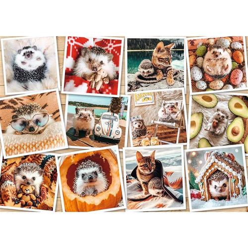 Non Communiqué Puzzle 1500 Pièces : Photo Animaux Mignons