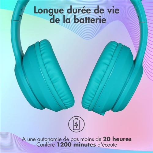 Casque Audio Enfants - Casque Enfant - Casque Bluetooth Sans Fil - Bleu -  iMoshion® - Casque audio - Achat & prix