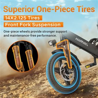 Vélo électrique Himiway Cruiser Step Thru - 250W 25KM-H - Batterie 48V