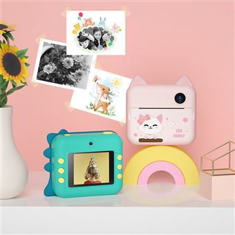 Achetez Écran de Couleur Insant Instant Print Kids 2,4 avec 3 Rouleaux  Papier D'impression et Carte Mémoire de 32 go - Rose de Chine