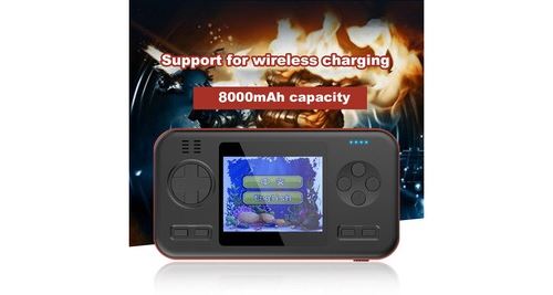 Chargeur de charge usb portable qi - noir