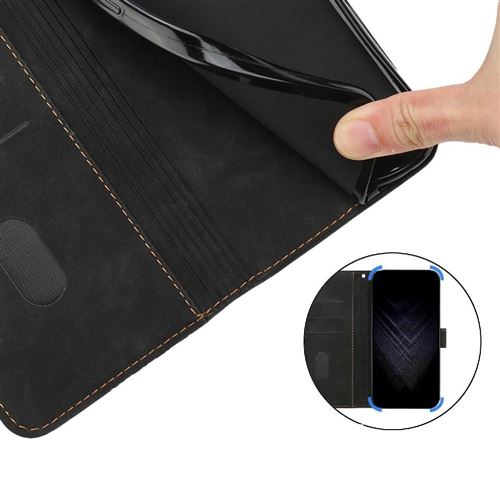 Coque Portefeuille Pour Blackview Shark 6 5G - Protection Complète, Design Rabat Avec Emplacements Cartes, Dragonne Incluse - 9