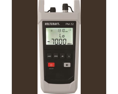 Testeur de fibre optique VC-11499080 VOLTCRAFT PM-32