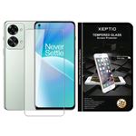 FTRONGRT Compatible Avec OnePlus Nord 2T 5G Film De Protection D'objectif D'appareil Photo, Film D'objectif En Verre Trempé Doux, Transparent, Ultra-Mince, Résistant Aux Rayures-2 Pièces