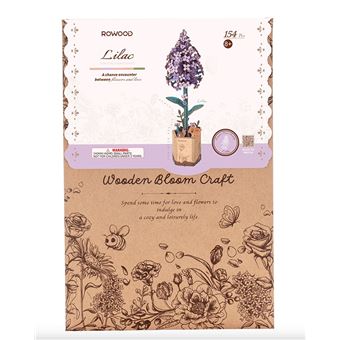 Wooden Bloom Craft: Le lila