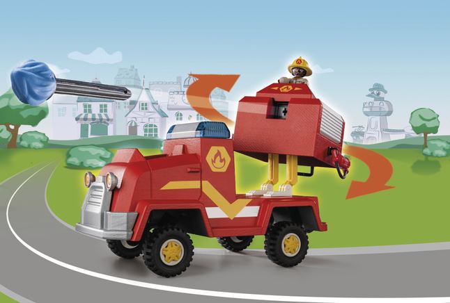 Camion de pompier - Duck on call Playmobil Jeu