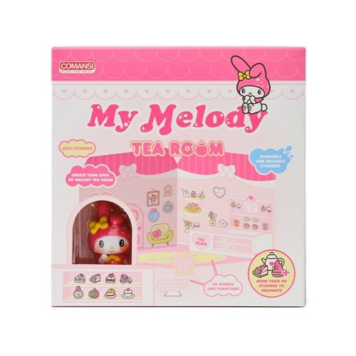 Hello Kitty and Friends - Mini Figurine Maison des autocollants My Melody Tea Room