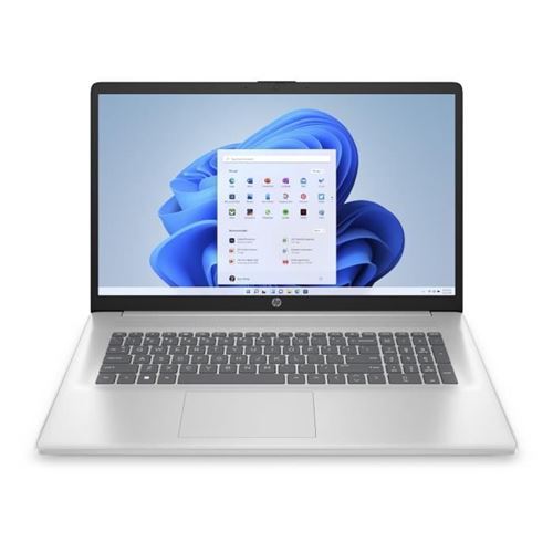 Pc Portable Hp 17-Cp0018Nf - 17,3 Fhd - Ryzen 5-5500U - Ram 8Go - Stockage 512Go Ssd - Windows 11 - Azerty