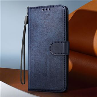 Étui Portefeuille Avizar Pour Xiaomi 14T Pro - Similicuir Marron Foncé - Avec Support Vidéo