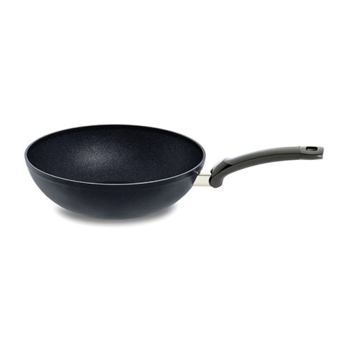Fissler Wok "Adamant" Aluminium 1 Stk. tlg. induktionsgeeignet, kratzfeste Antihaft-Beschichtung, Made in Germany