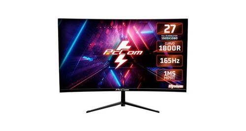 Pccom elysium go2780cv 27" led fullhd 165hz freesync curva