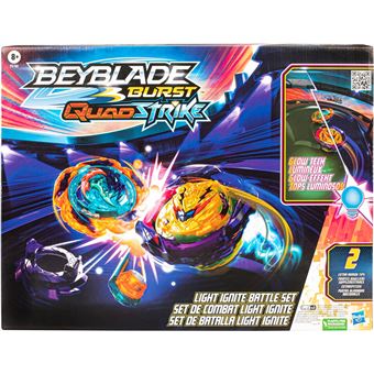 Jeu de plein air Beyblade Burst QuadStrike Set de combat Light
