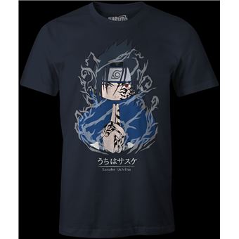 T-shirt Naruto - Sasuke - Navy - M