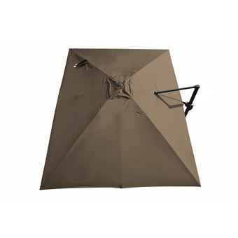 PROLOISIRS Toile Parasol Mat Déporté NH 3x4/8 Polyester 210gr SD - Taupe - 1