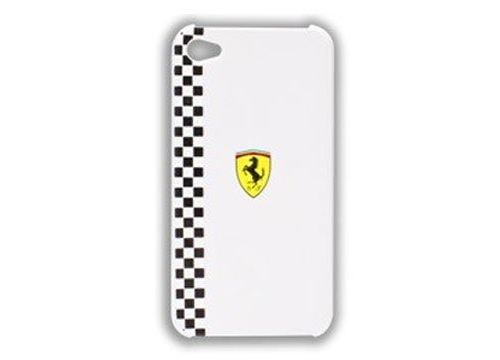 Coque de Protection Rigide FERRARI FEFOG2W pour Samsung Galaxy S2 - Blanc