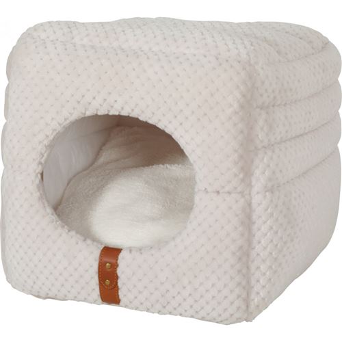 Cube 2 en 1. PALOMA pour chat. couleur beige. 35 x 35 x 35 cm . - zolux - ZO-500122GBEI
