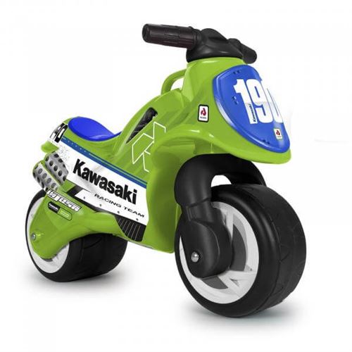 Injusa marche des Neox Kawasakigarçons à moteur 70 cm vert/bleu
