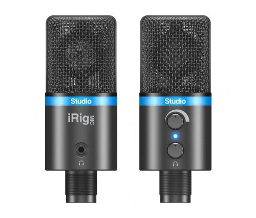 IK Multimedia iRig Mic Studio - Microfoon - USB - zwart