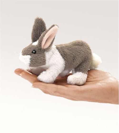 Folkmanis Puppets - 2727 - Marionnette et Théâtre - Mini Bunny Rabbit