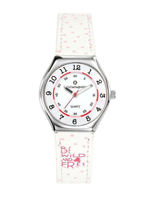 Lulu Castagnette Montres Blanc Fille - 38851
