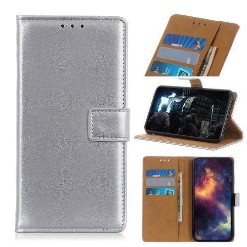 Etui en PU avec support argent pour votre Huawei Honor 9X Pro